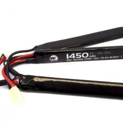 Batterie Nuprol LiPo 3 &eacute;l&eacute;ments 11,1 v/1450 mAh 30C et connecteurs Mini Tamiya