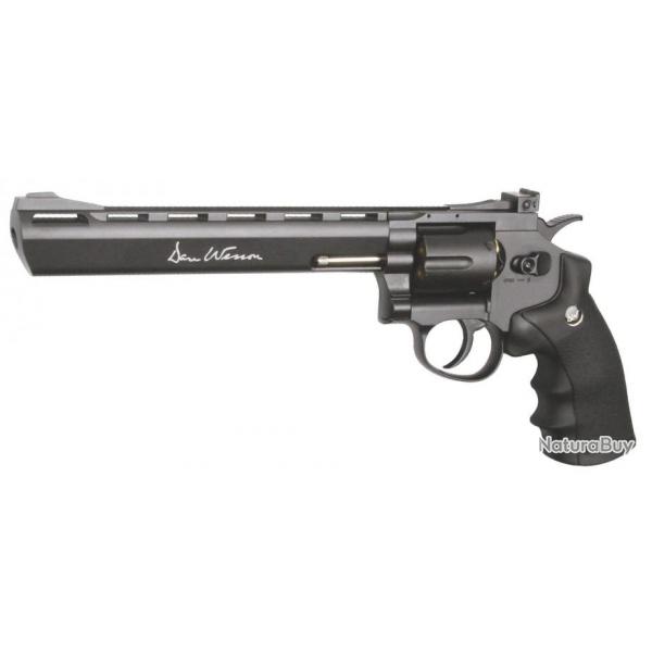 Revolver CO2 Dan Wesson noir 8'' BB's cal. 4,5 mm