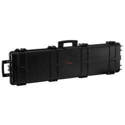 Mallette noire XL Waterproof 137 x 39 x 15 cm mousse vague - Nuprol 