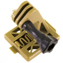Montage casque tan pour cam&eacute;ra - Nuprol