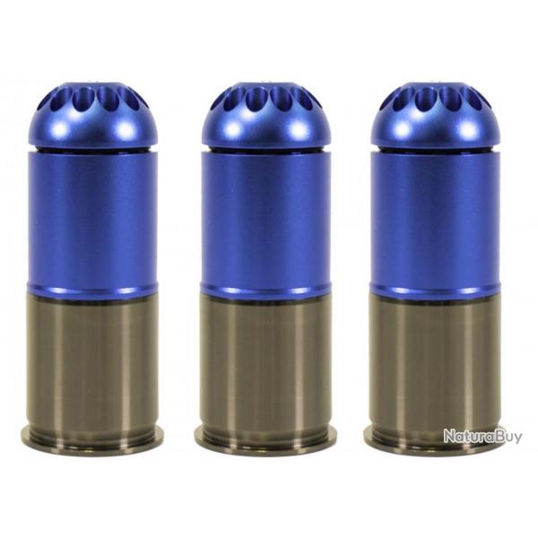 Pack de 3 grenades gaz 120 bbs m203 - NUPROL