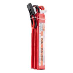 3 sticks batterie Lipo 3S 11.1V 1000mAh 25C - BO Manufacture