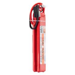 2 sticks batterie Lipo 2S 7.4V 2000mAh 25C - BO Manufacture