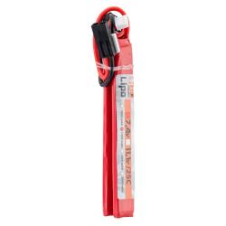 2 sticks batterie Lipo 2S 7.4V 1200mAh 25C - BO Manufacture