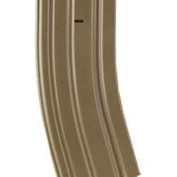 Chargeur Mid-cap m&eacute;tal 120 billes pour M4 couleur Tan