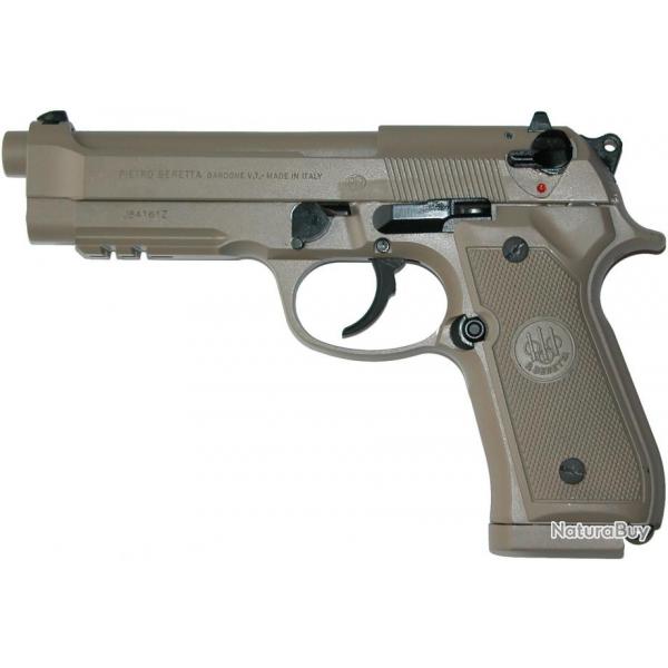 Pistolet Beretta M9A1 9mm para 15 coups US SOCOM - Couleur tan