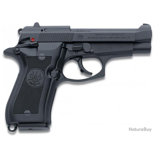 Pistolet Beretta 84FS Calibre 9 mm Court