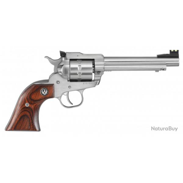 Revolver Ruger Single Six KNR-6 calibre .22LR/22MAG canon 6.1/2" 6 coups - Inox