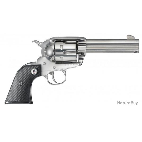 Revolver Inox Ruger New Vaquero KNV-455-SASS en paire cal .45COLT 5.1/2" 6 coups 