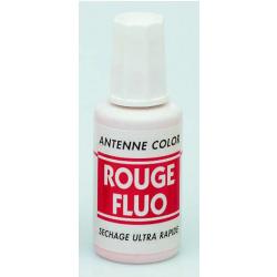 Flacon antenne color rouge fluo