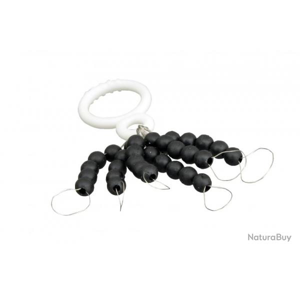 Perles rubber special montage - 6MM