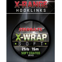 Tresse Gainee Starbaits X wrap soft coated braid 25 lb