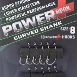 Hameçon Starbaits Power hook curved shank n°8