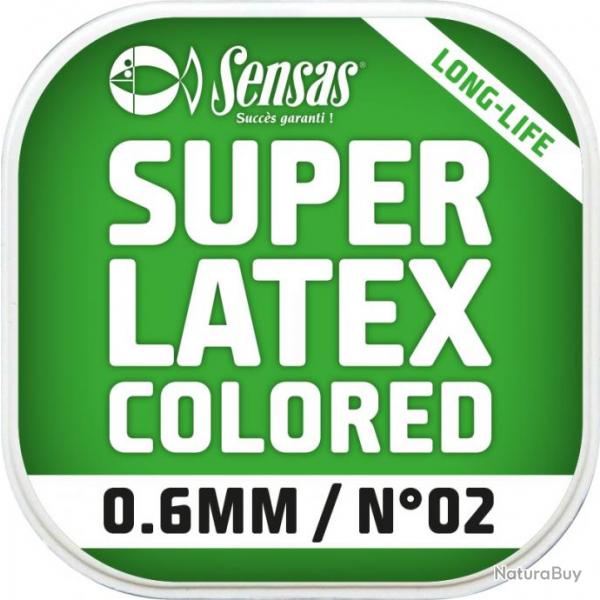 Elastique Sensas Super latex colored 0.6 mm