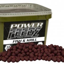Bouillettes Starbaits Power feedz fish & krill 14 mm 1,8 kg