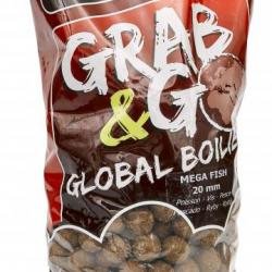 Bouillettes Starbaits G&g global boilies 2,5 kg mega fish 20 mm