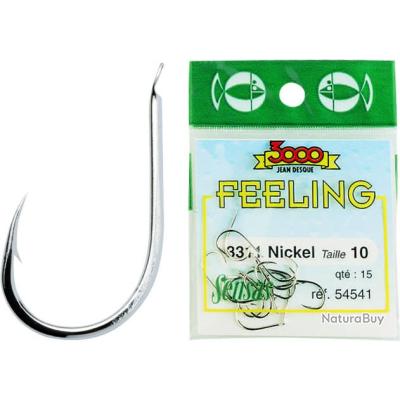 Sachet D'hameçons Sensas 3411 Nickel – Taille No.18 – Référence 54291
