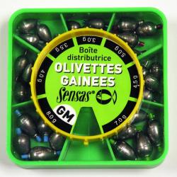 Boite distributrice olivettes Sensas
