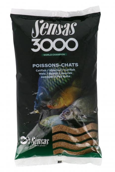 Amorce Sensas 3000 Chat 1kg Amorces Pretes A L Emploi