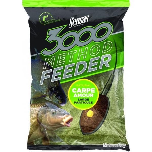 Amorce Sensas 3000 method carpe amour 1KG