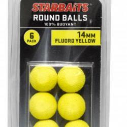 Appat Artificiel Starbaits Round balls 14MM jaune