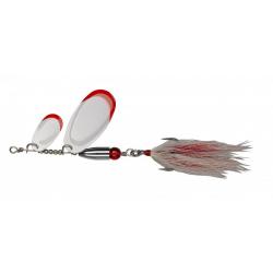 Cuiller Pezon et Michel Buck pike tandem N°2/6 white red