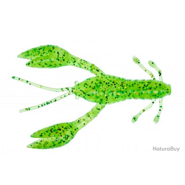 Leurre Gunki Hourra craw 75 lime chart