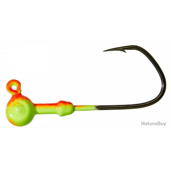 Ttes plombes G round pike short-s orange yell 5 gr 4/0