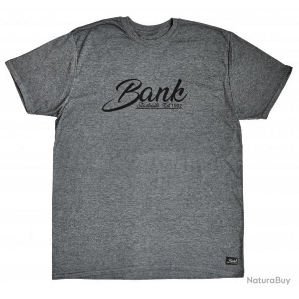 Tee-shirts StarBaits Bank '' vintage '' Gris