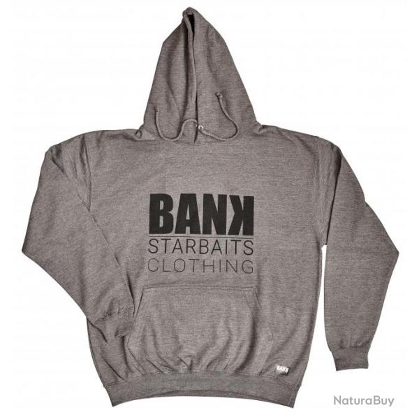 Sweat StarBaits Bank square hoodie grey