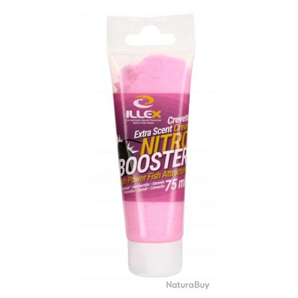Attractant Illex Nitro booster shrimp cream pink 75ML