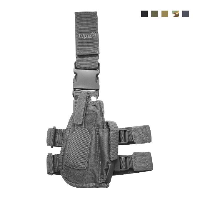 Holster de Cuisse pour droitier Noir Viper TACTICAL