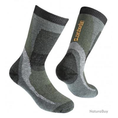 Chaussettes thermo forest high 011 vertes S