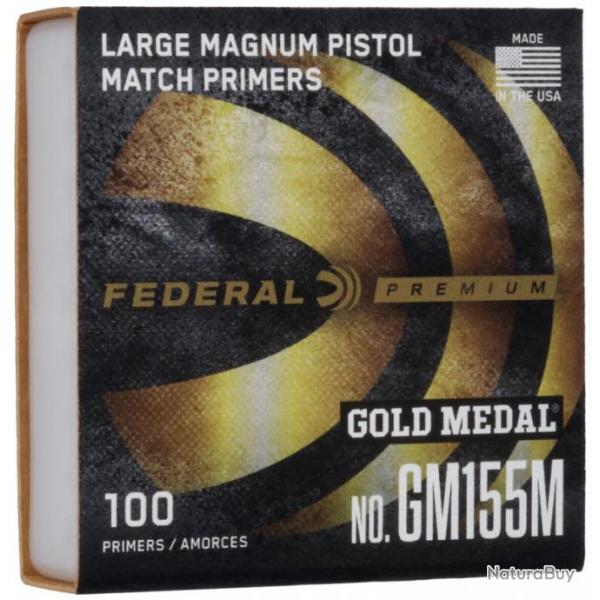 Amorce Federal large rifle mag match gm215m