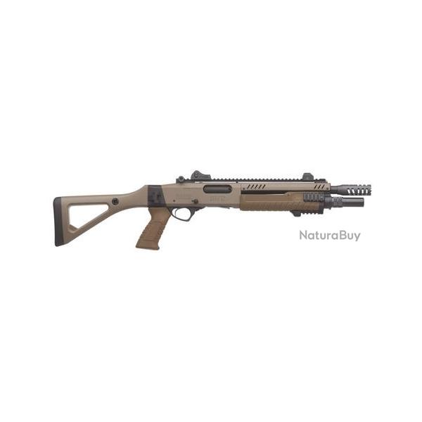 Fusil  pompe STF 12 COMPACT - Flat earth 11'' - Couleur tan