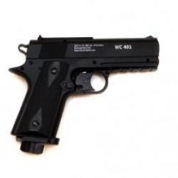  Pistolet CO2 culasse fixe BORNER WC 401 cal. 4.5mm BB's