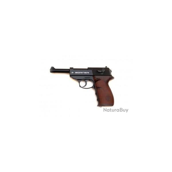  Pistolet CO2 culasse fixe BORNER C41 P38 cal. 4.5mm BB's
