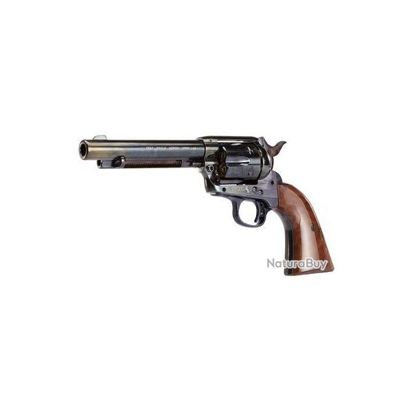 Revolver CO2 Colt Simple Action Army 45 bleu full cal. 4,5 mm BB's