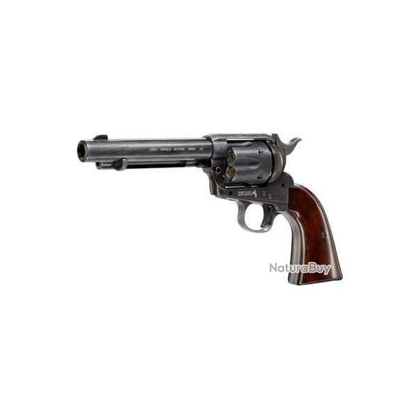 Revolver CO2 Colt Simple Action Army 45 antique  diabolos cal. 4.5 mm