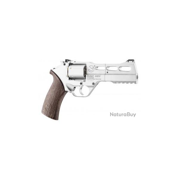 Rplique Airsoft revolver Co2 Chiappa Rhino 50DS Nickel 0,95 joules
