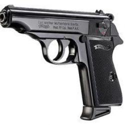 Pistolet 9 mm à blanc Walther PP noir