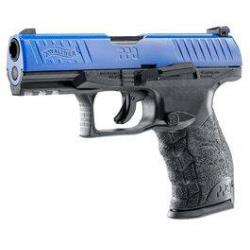 Pistolet Walther PPQ M2 T4E calibre.43 bleu