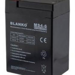 Batterie rechargeable Blanko MS4-6 6 volts 