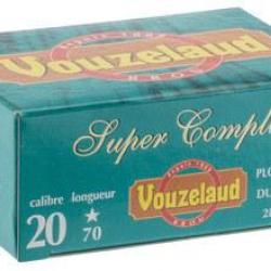 Cartouches Vouzelaud - Super Complice 70 - Cal. 20/70