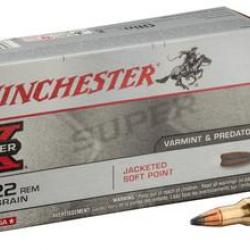 Munition grande chasse Winchester Cal. 222 REM