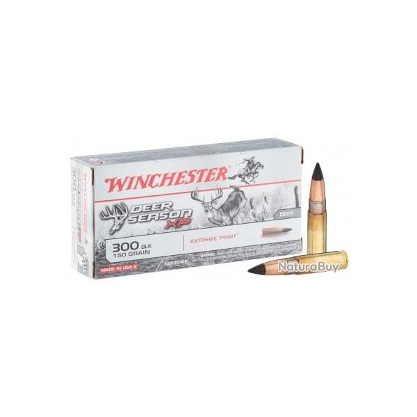 Munition grande chasse Winchester Cal. 300 Blackout - Extreme Point  