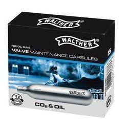 5 capsules de nettoyage CO2 12 g Walther