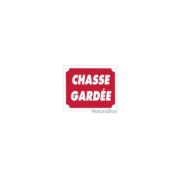 Panneau ''Chasse Garde'' 30 x 25 cm Aluminium