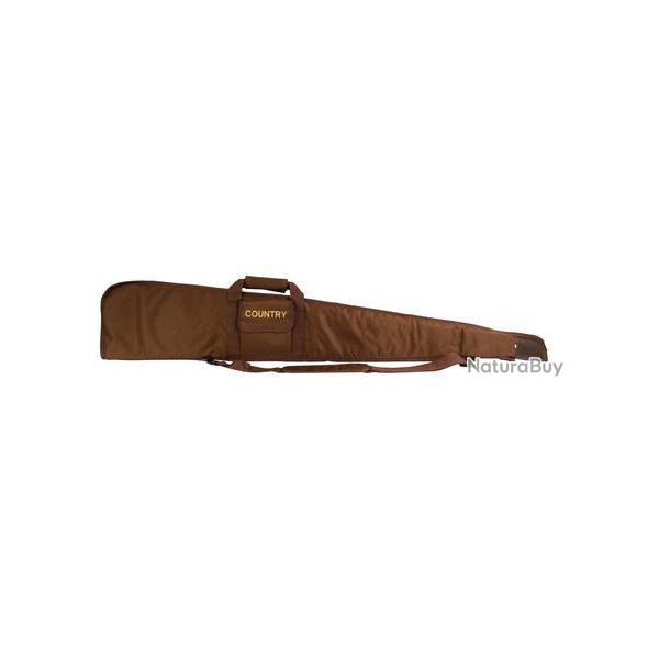 Fourreau brun nylon fusil de chasse - Country Sellerie