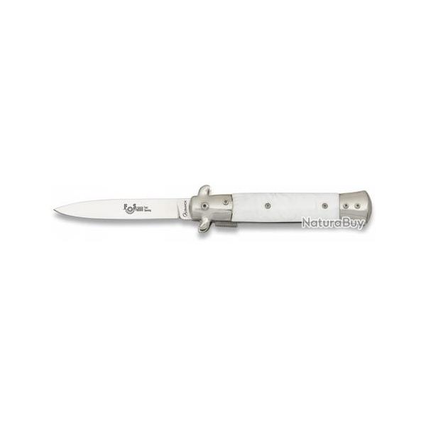 Couteau pliant Albainox blanc